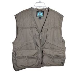 M780) Master Sportsman Tan Zip Bird Hunting Vest 2XL